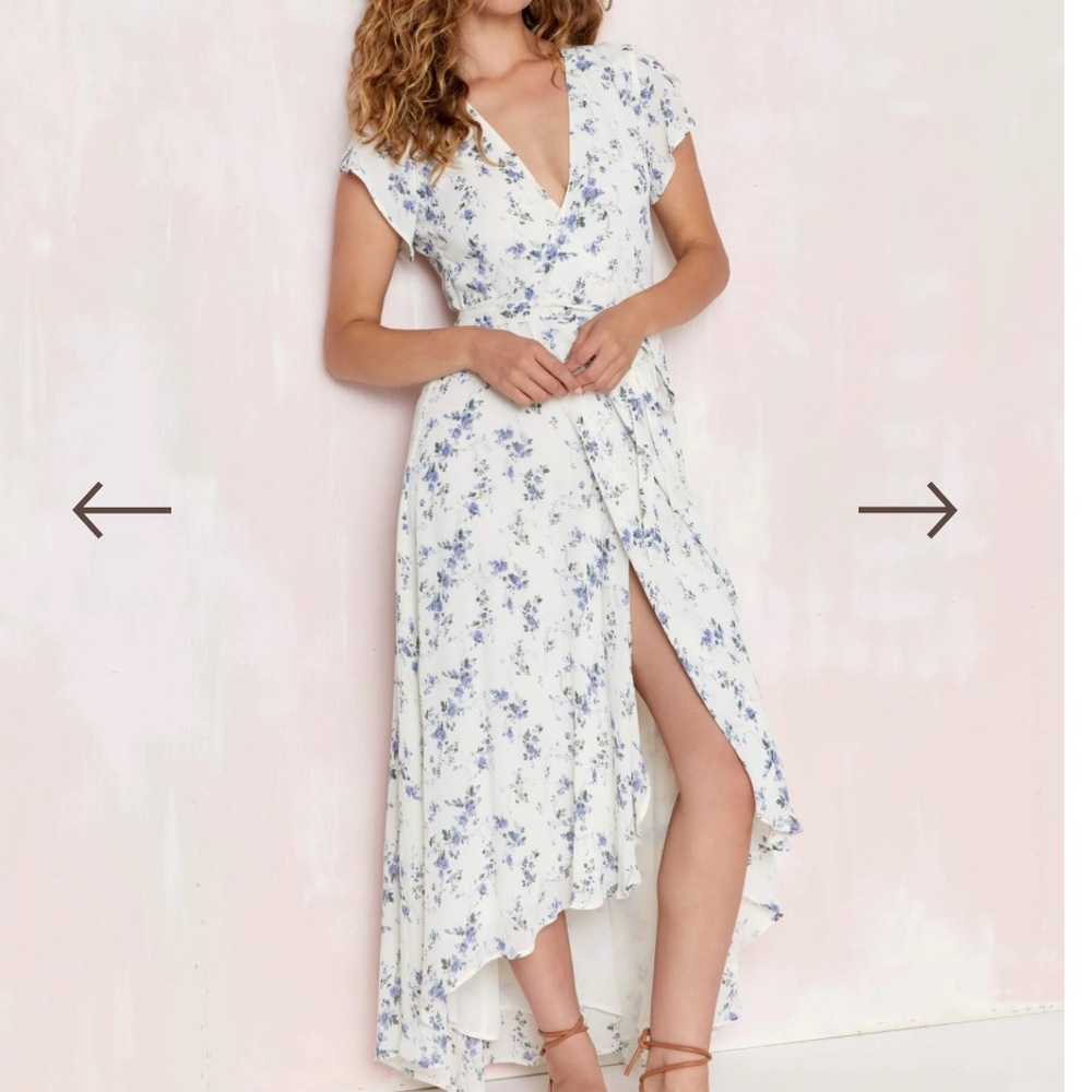 Autumn Dress Blue Fields